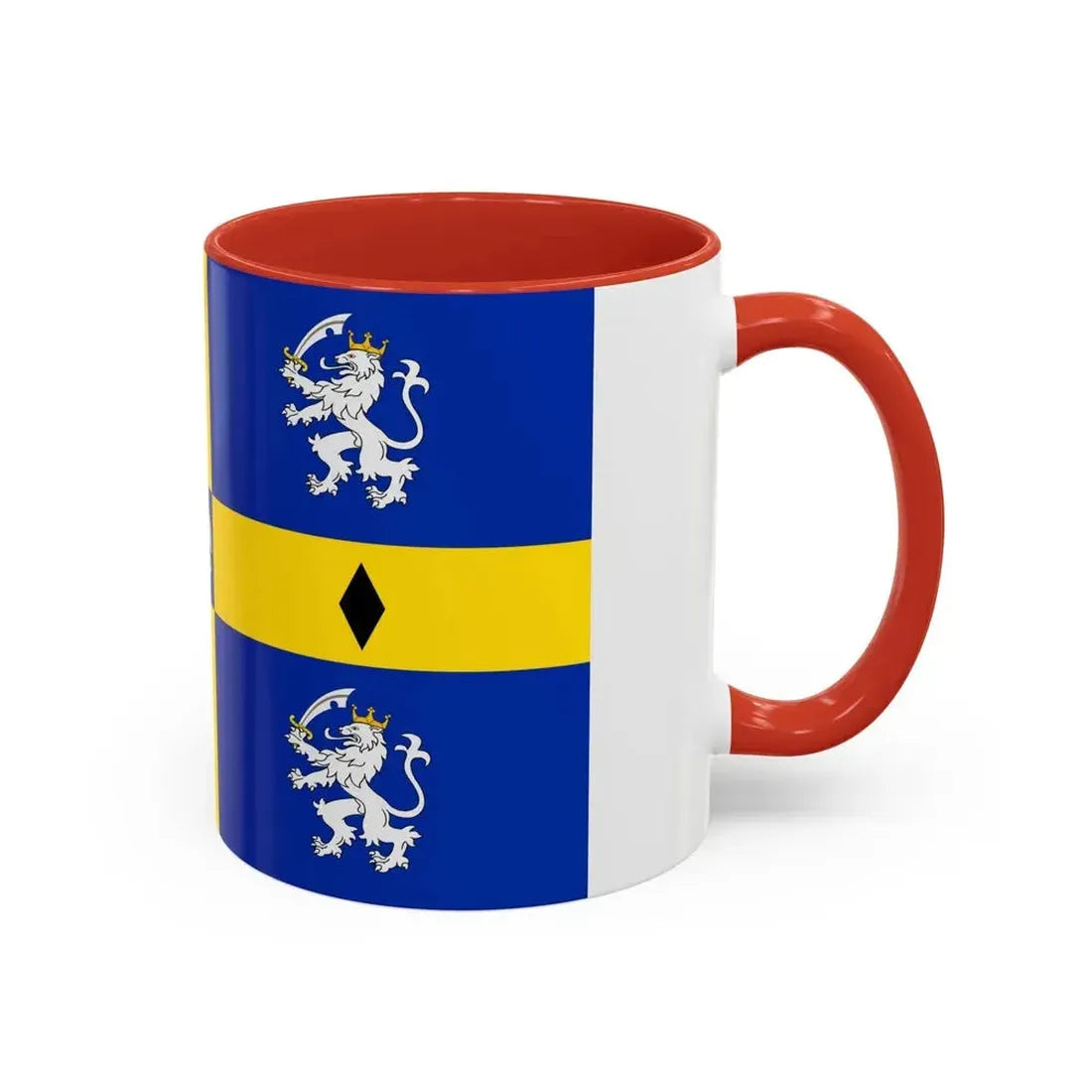 Flag of Durham County Council UK - Accent Coffee Mug - Go Mug Yourself