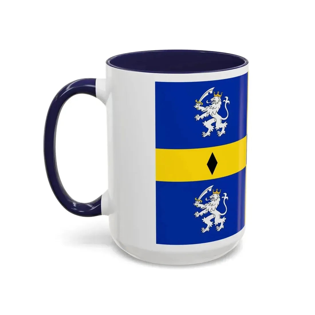 Flag of Durham County Council UK - Accent Coffee Mug - Go Mug Yourself