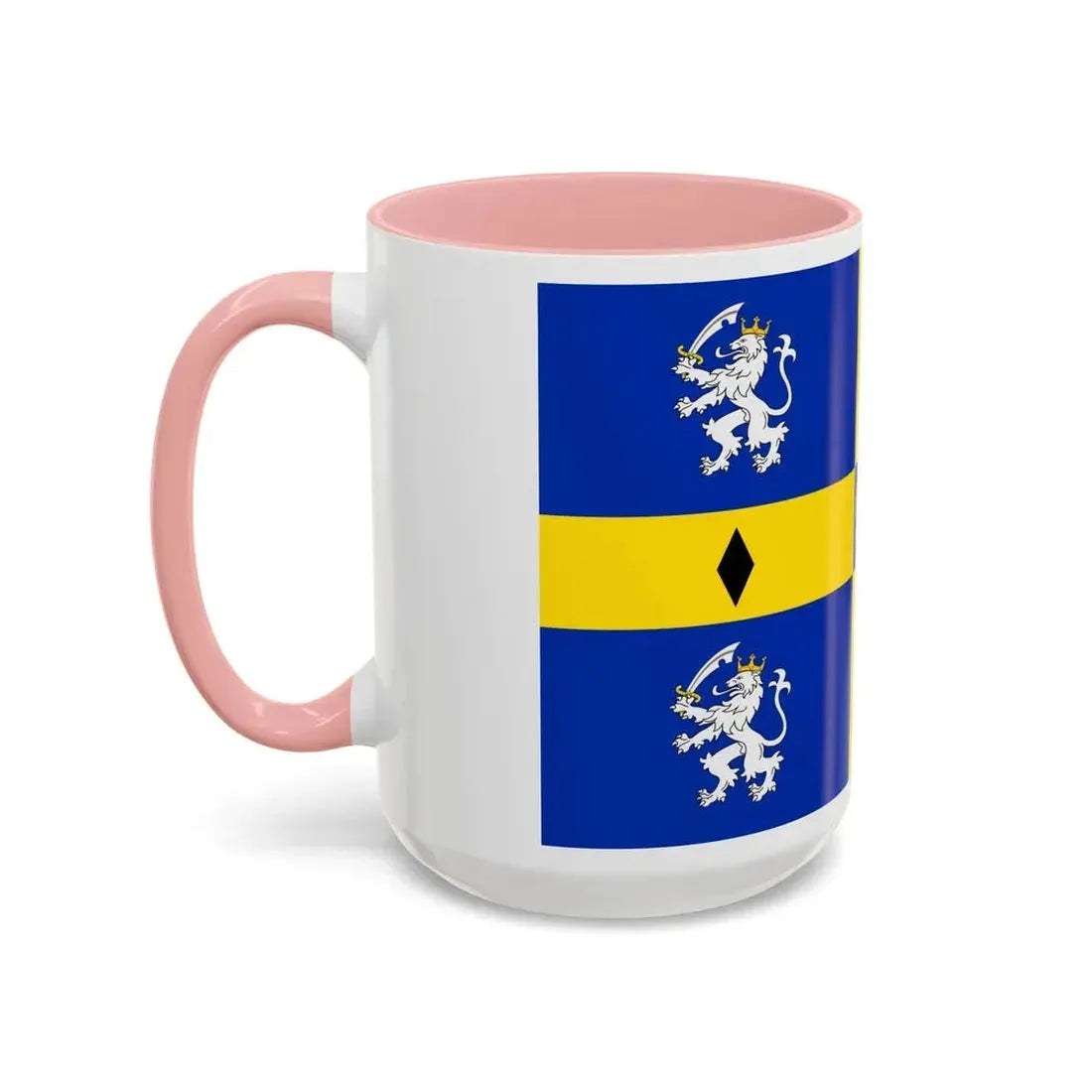 Flag of Durham County Council UK - Accent Coffee Mug - Go Mug Yourself