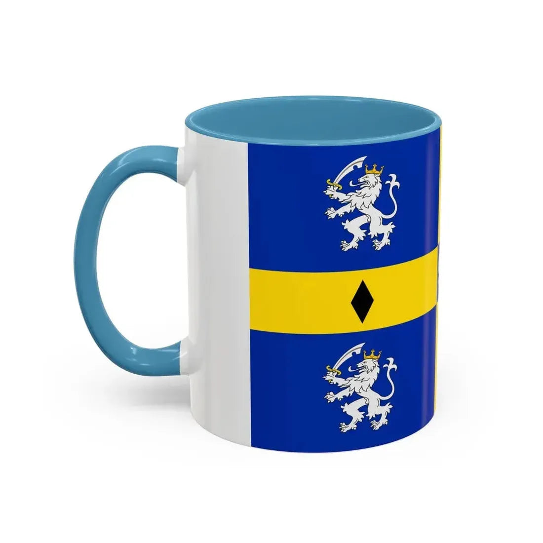 Flag of Durham County Council UK - Accent Coffee Mug - Go Mug Yourself
