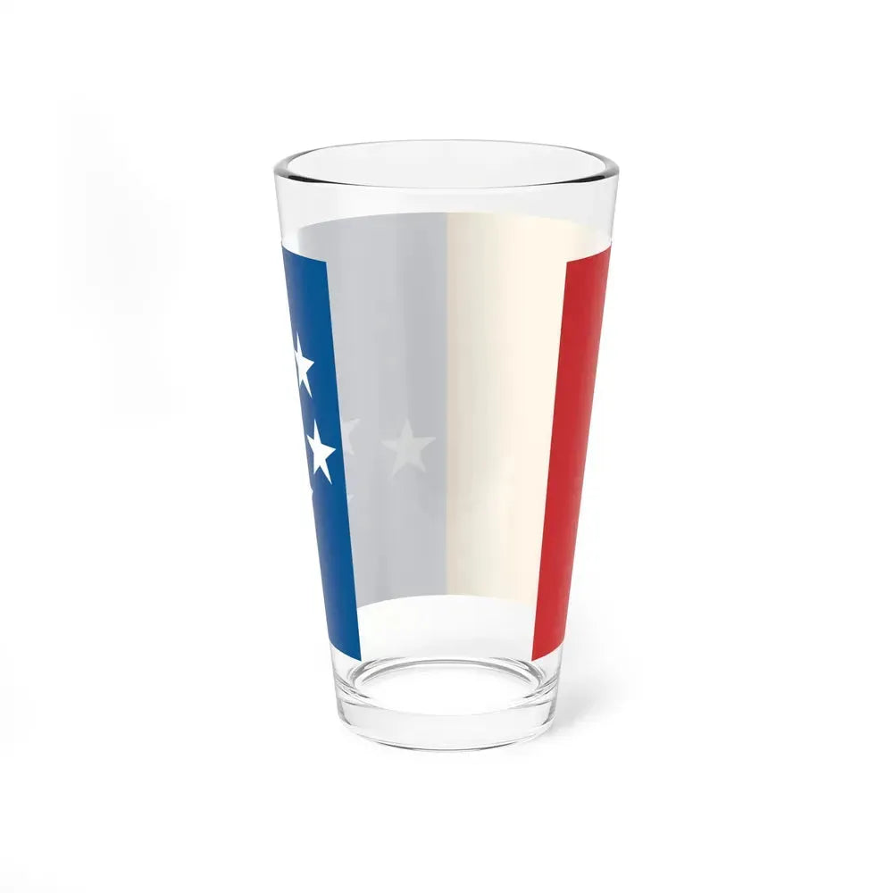 Flag of Durham, North Carolina - Pint Glass 16oz - Go Mug Yourself