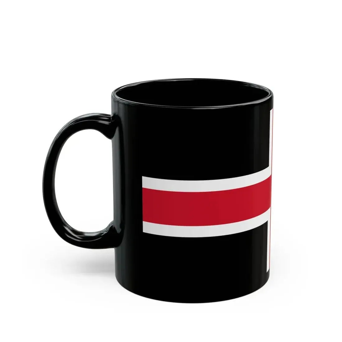 Flag of Durham UK - Black Coffee Mug - Go Mug Yourself