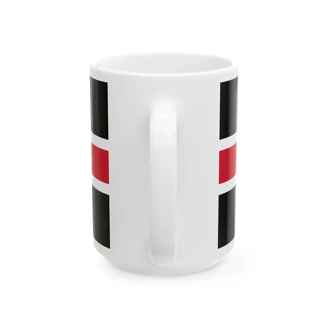 Flag of Durham UK - White Coffee Mug - Go Mug Yourself