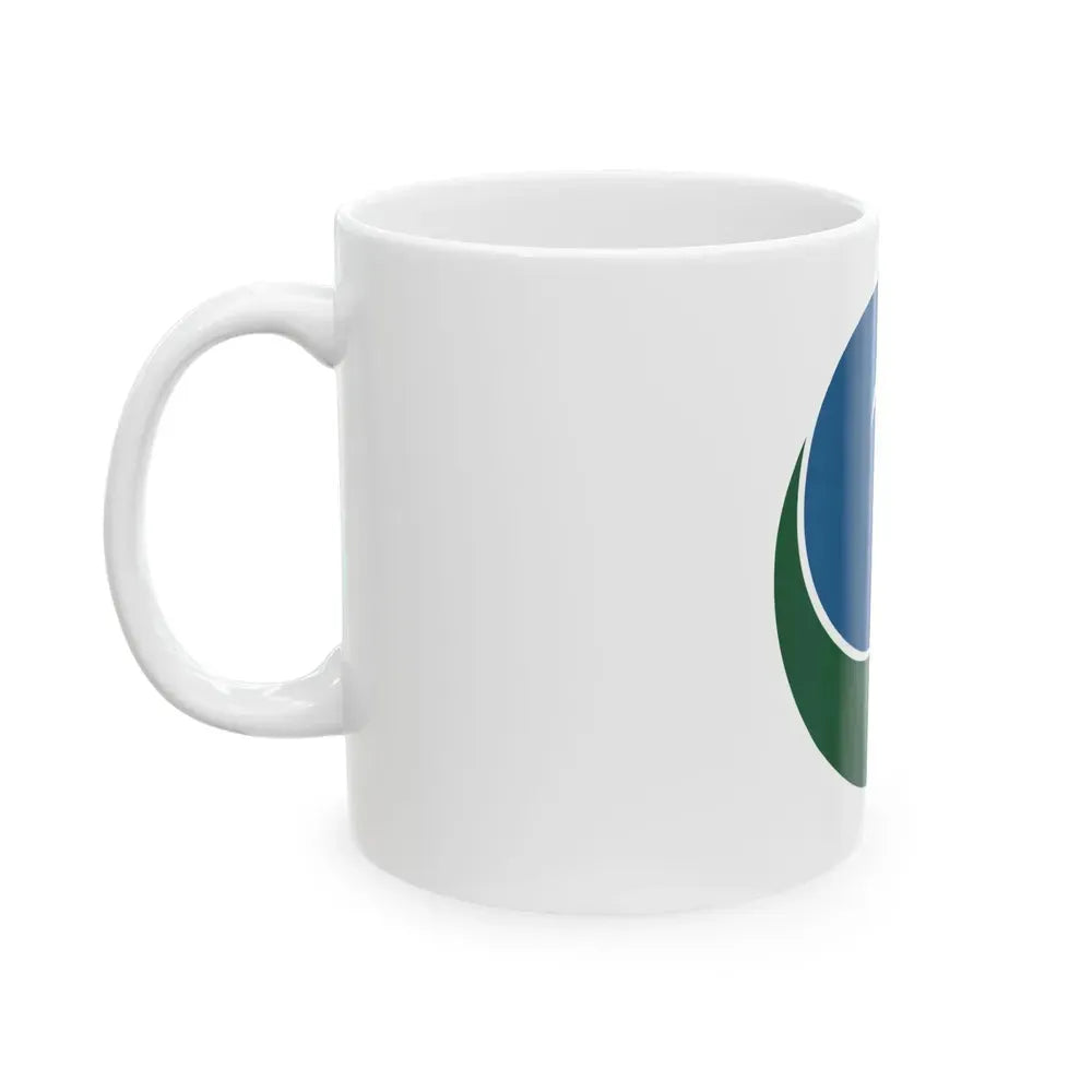 Flag of Eagle County Colorado (United States) White Coffee Mug - Go Mug Yourself