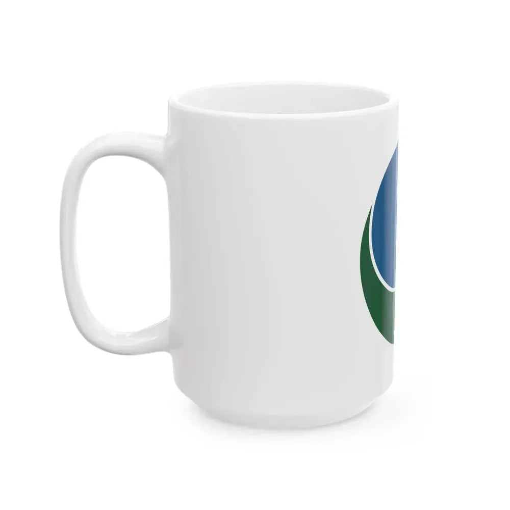 Flag of Eagle County Colorado (United States) White Coffee Mug - Go Mug Yourself