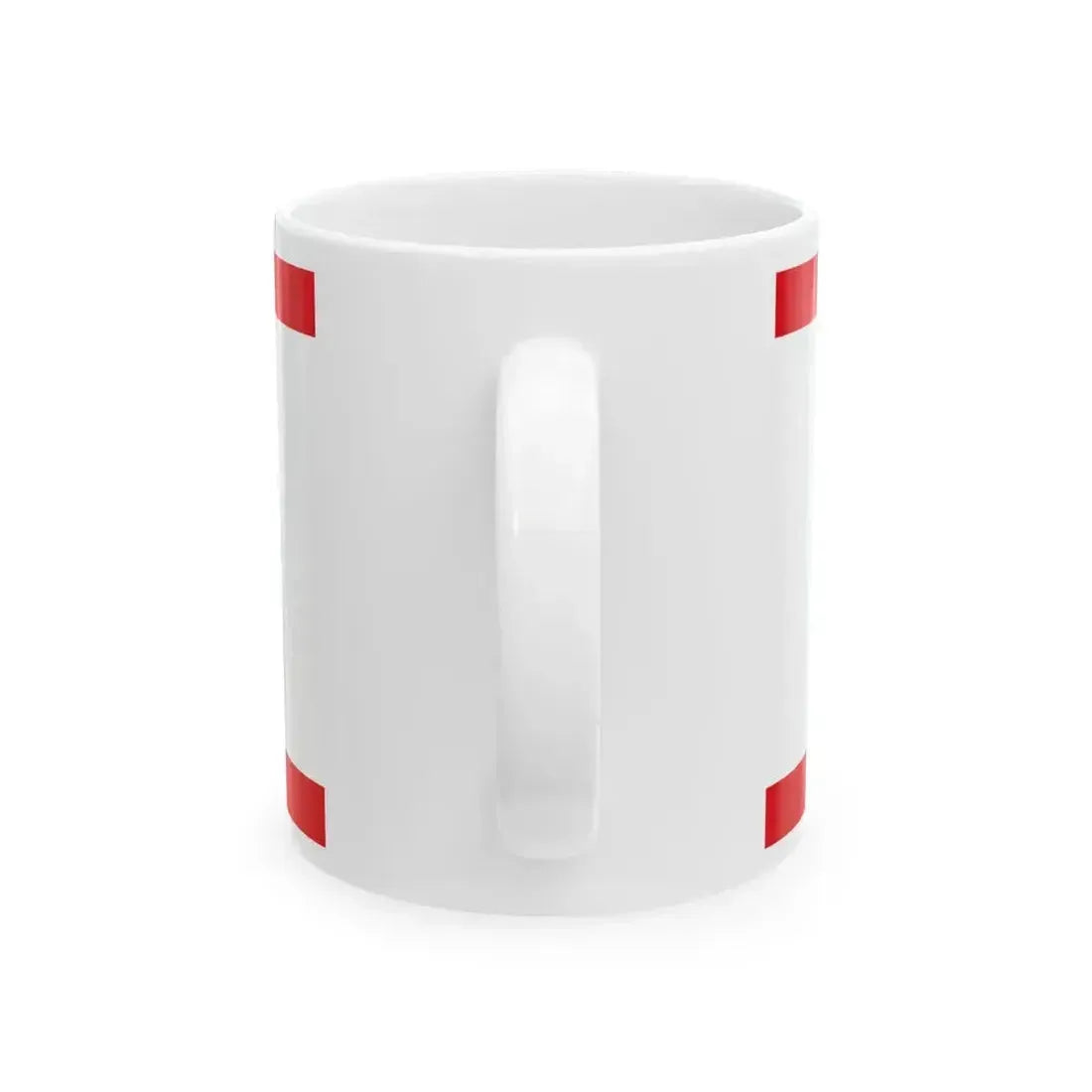 Flag of East Berlin 1956-1990 (Germany) White Coffee Mug - Go Mug Yourself
