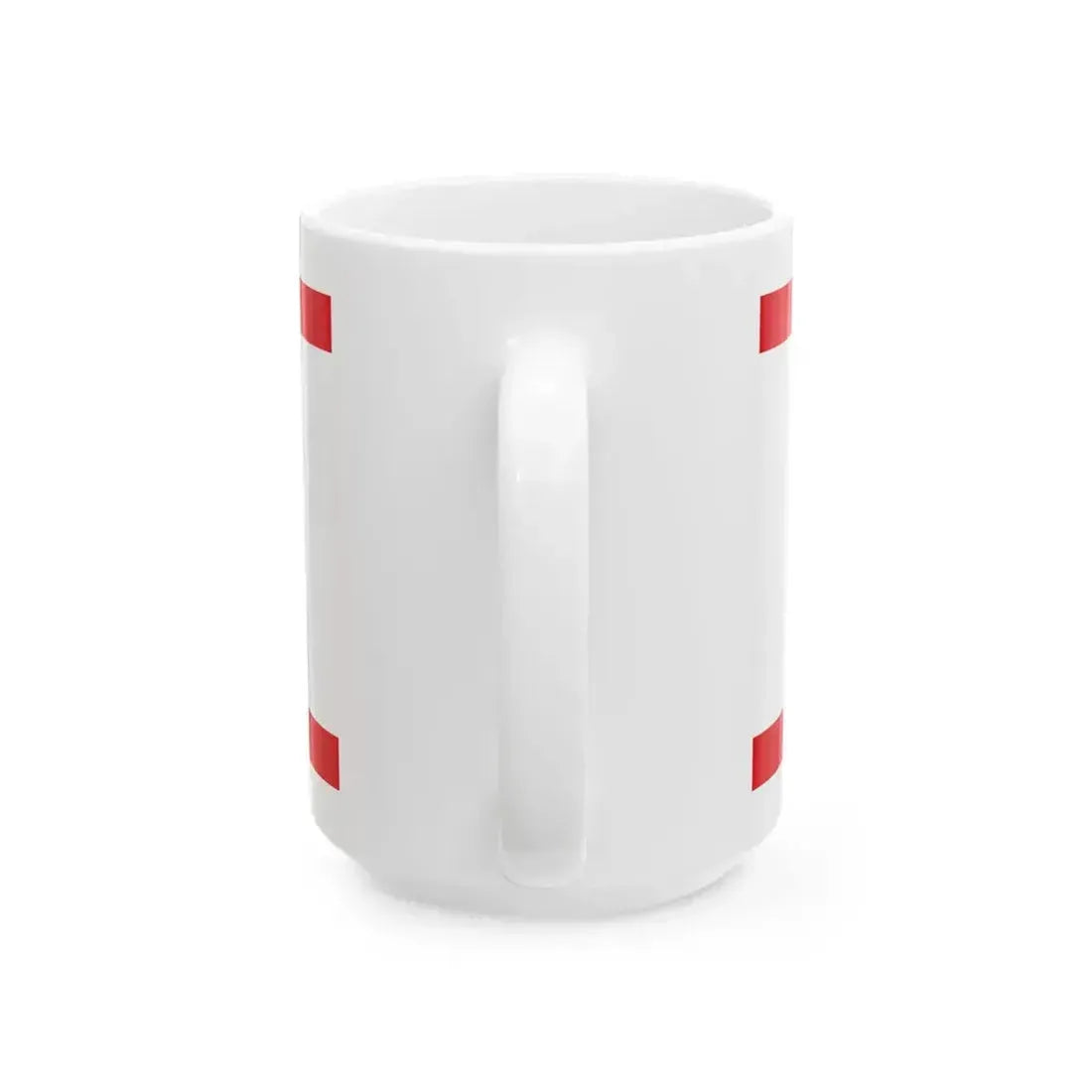 Flag of East Berlin 1956-1990 (Germany) White Coffee Mug - Go Mug Yourself