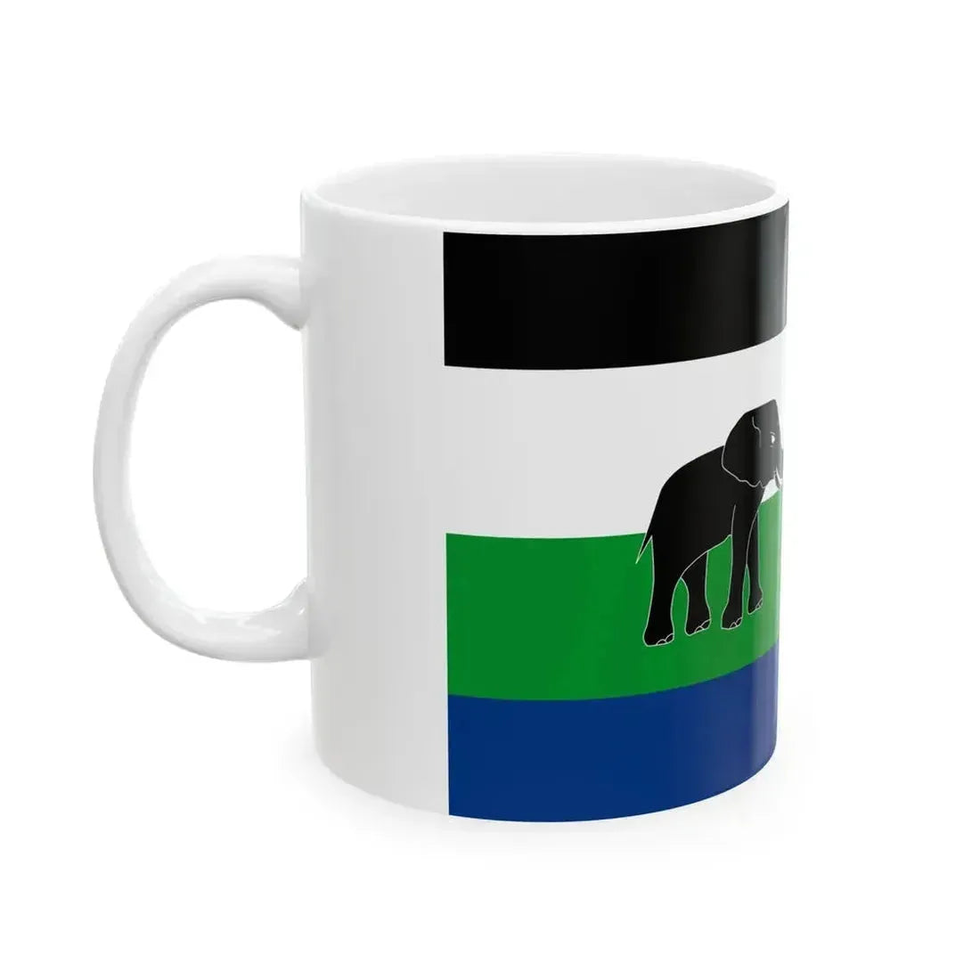 Flag of East Caprivi (Namibia) White Coffee Mug - Go Mug Yourself