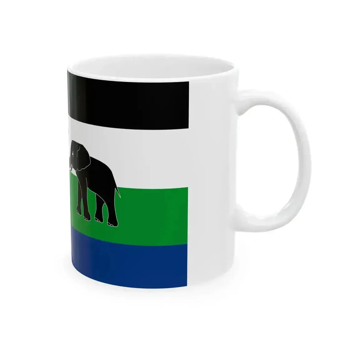 Flag of East Caprivi (Namibia) White Coffee Mug - Go Mug Yourself