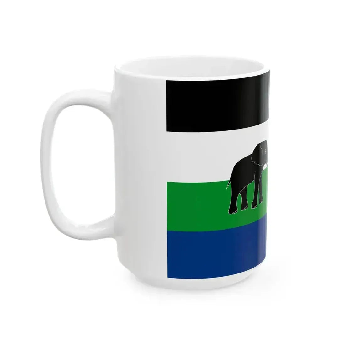 Flag of East Caprivi (Namibia) White Coffee Mug - Go Mug Yourself