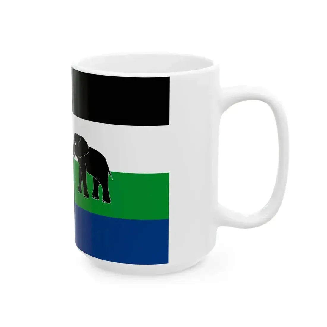 Flag of East Caprivi (Namibia) White Coffee Mug - Go Mug Yourself