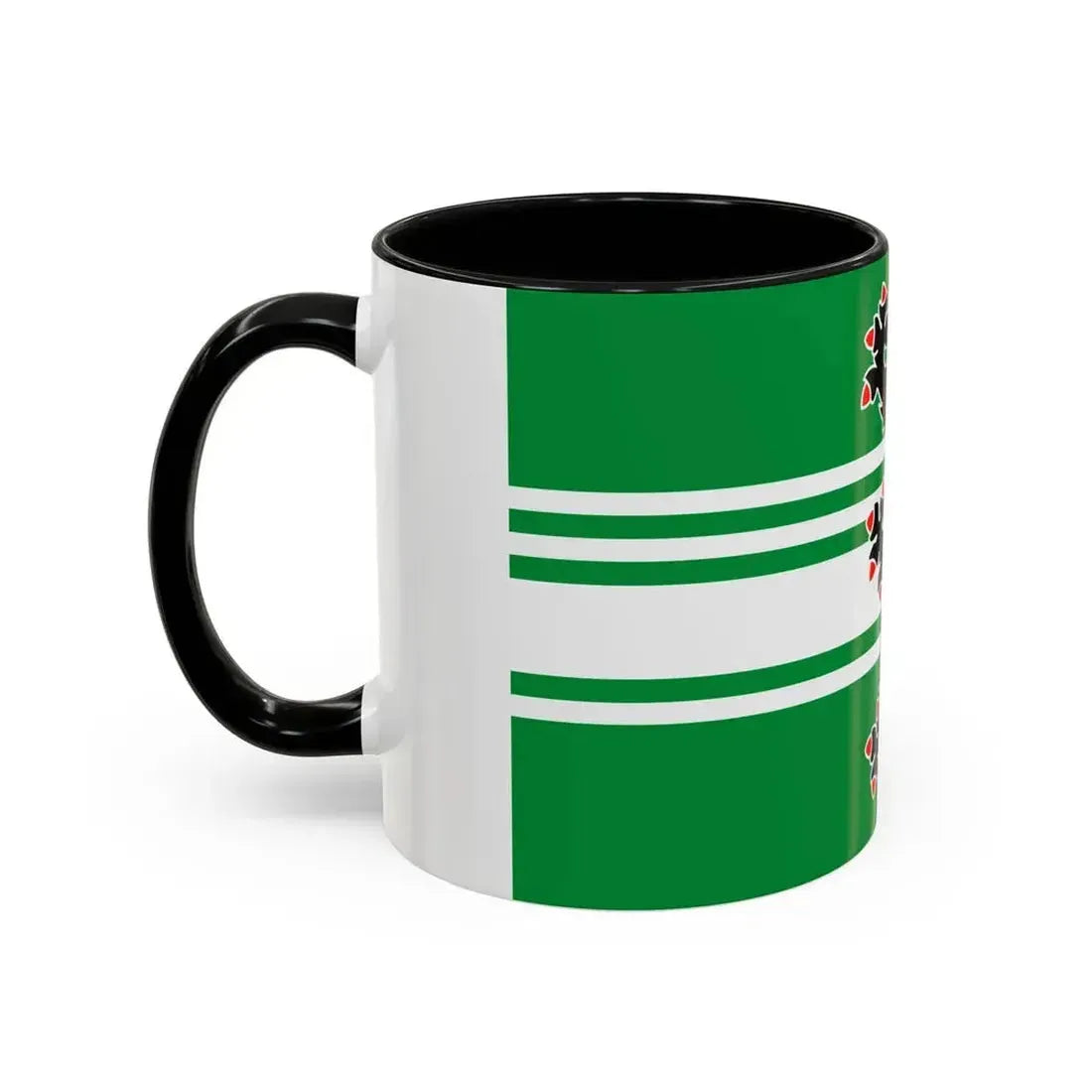 Flag of East Flanders Belgium - Accent Coffee Mug - Go Mug Yourself