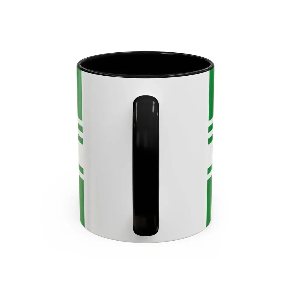 Flag of East Flanders Belgium - Accent Coffee Mug - Go Mug Yourself
