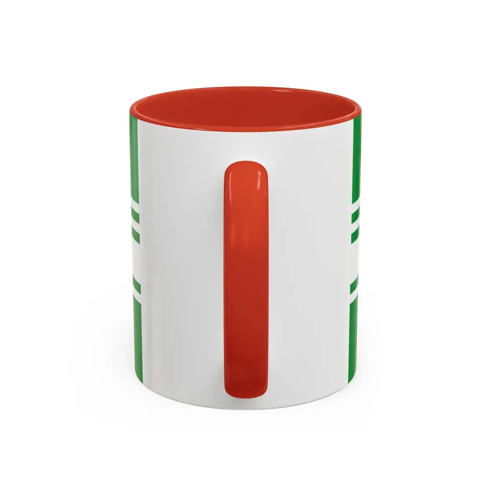 Flag of East Flanders Belgium - Accent Coffee Mug - Go Mug Yourself