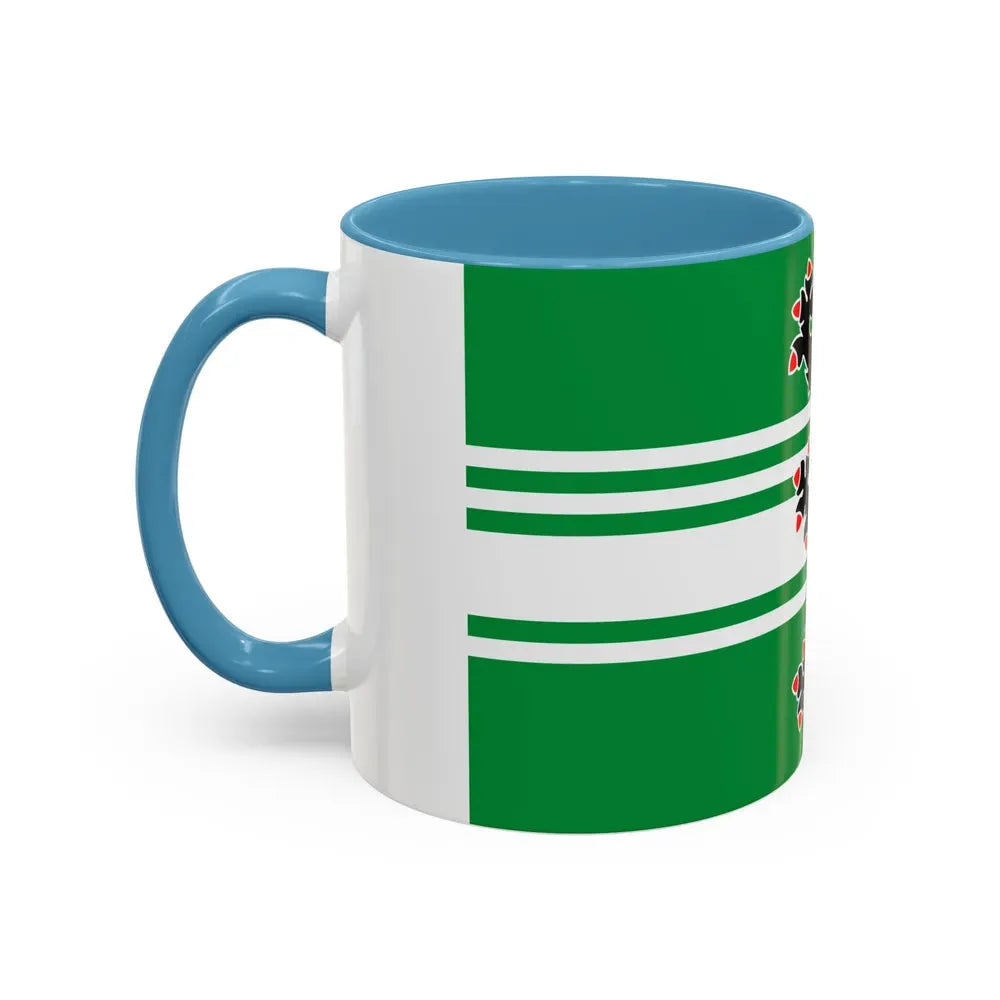 Flag of East Flanders Belgium - Accent Coffee Mug - Go Mug Yourself