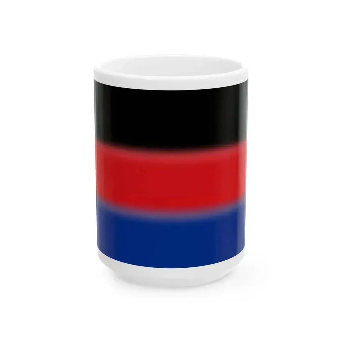 Flag of East Frisia (Germany) White Coffee Mug 15oz - Go Mug Yourself