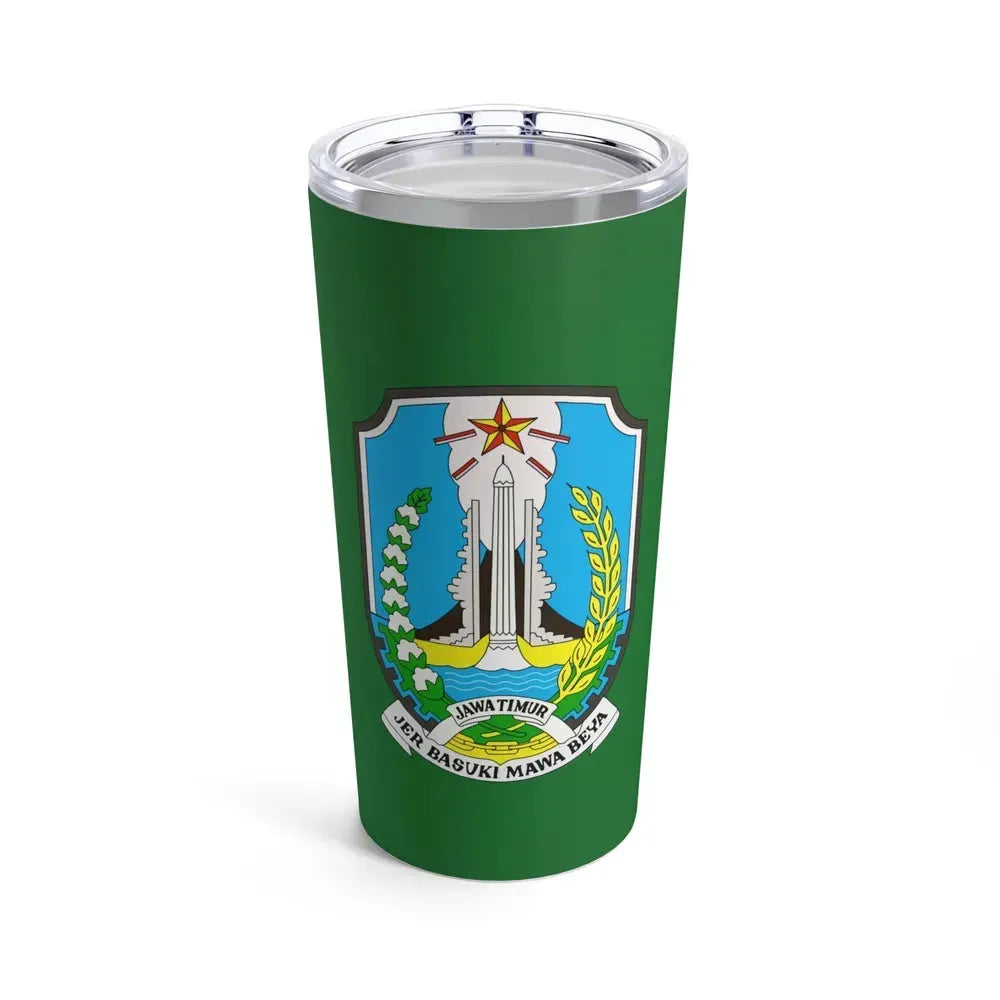 Flag of East Java Indonesia - Tumbler 20oz 20oz - Go Mug Yourself