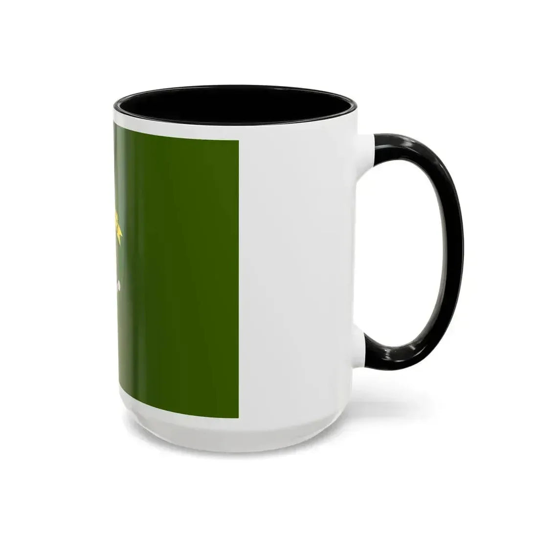 Flag of East Kalimantan Indonesia - Accent Coffee Mug - Go Mug Yourself