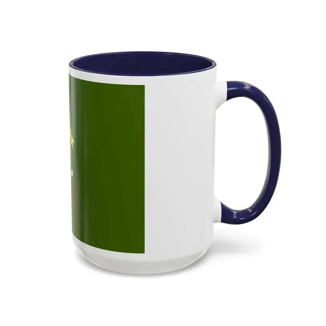 Flag of East Kalimantan Indonesia - Accent Coffee Mug - Go Mug Yourself