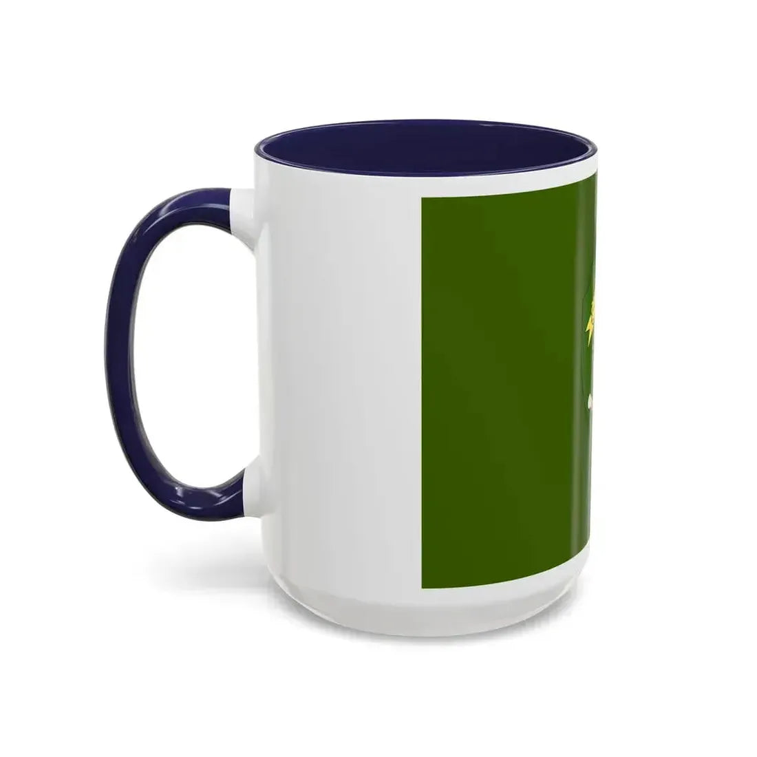 Flag of East Kalimantan Indonesia - Accent Coffee Mug - Go Mug Yourself