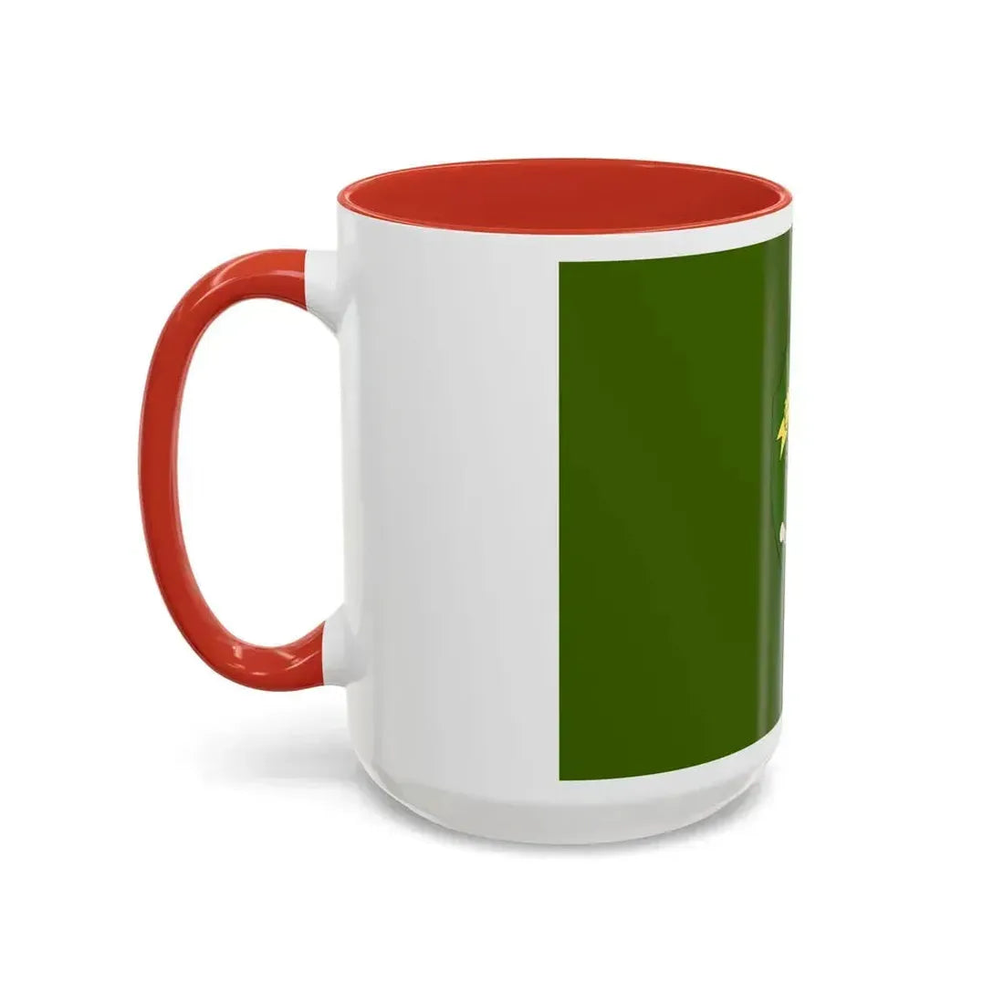 Flag of East Kalimantan Indonesia - Accent Coffee Mug - Go Mug Yourself