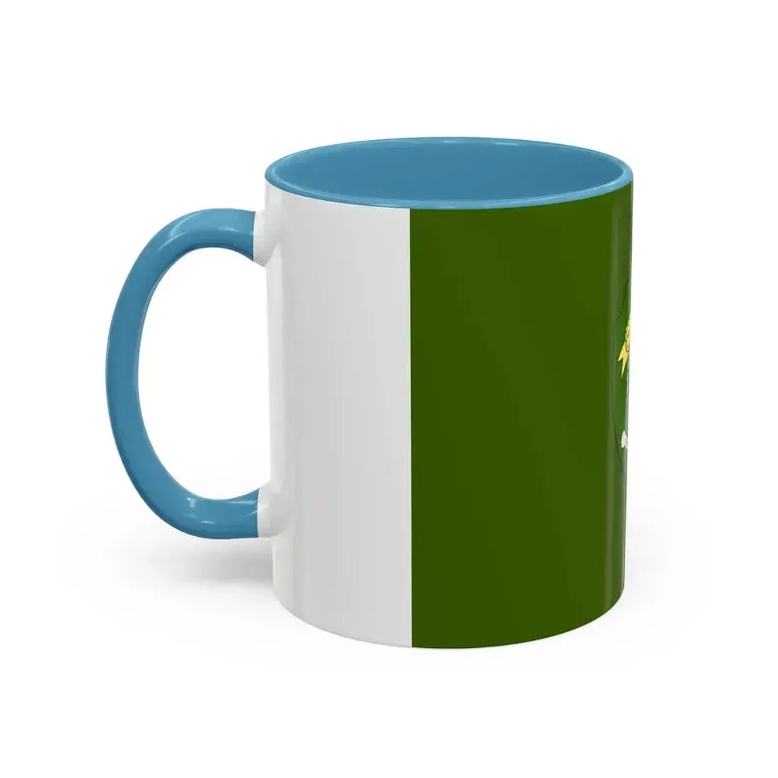 Flag of East Kalimantan Indonesia - Accent Coffee Mug - Go Mug Yourself
