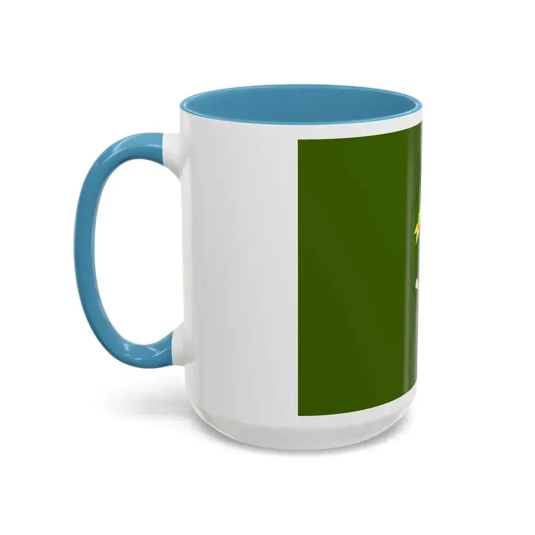 Flag of East Kalimantan Indonesia - Accent Coffee Mug - Go Mug Yourself