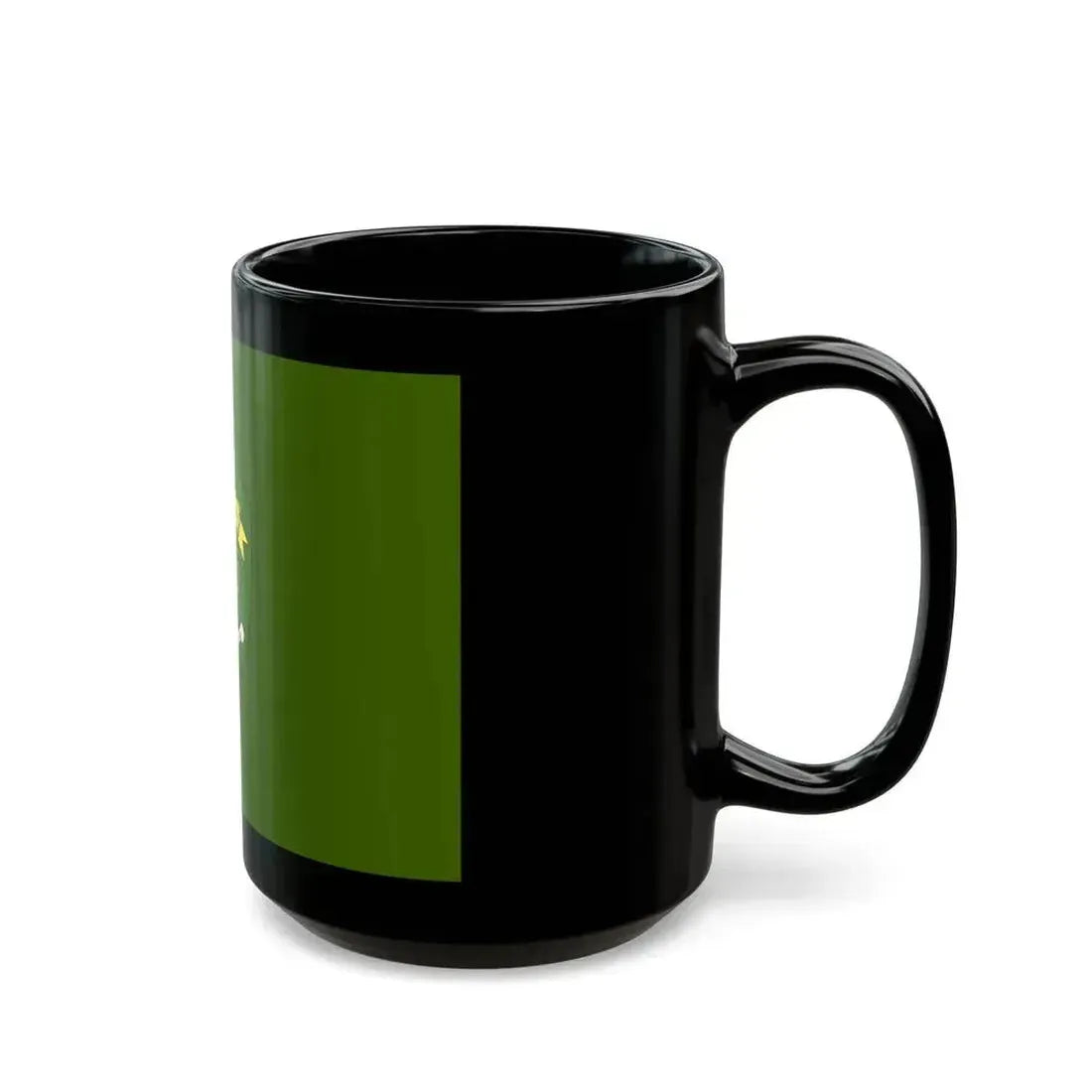 Flag of East Kalimantan Indonesia - Black Coffee Mug - Go Mug Yourself
