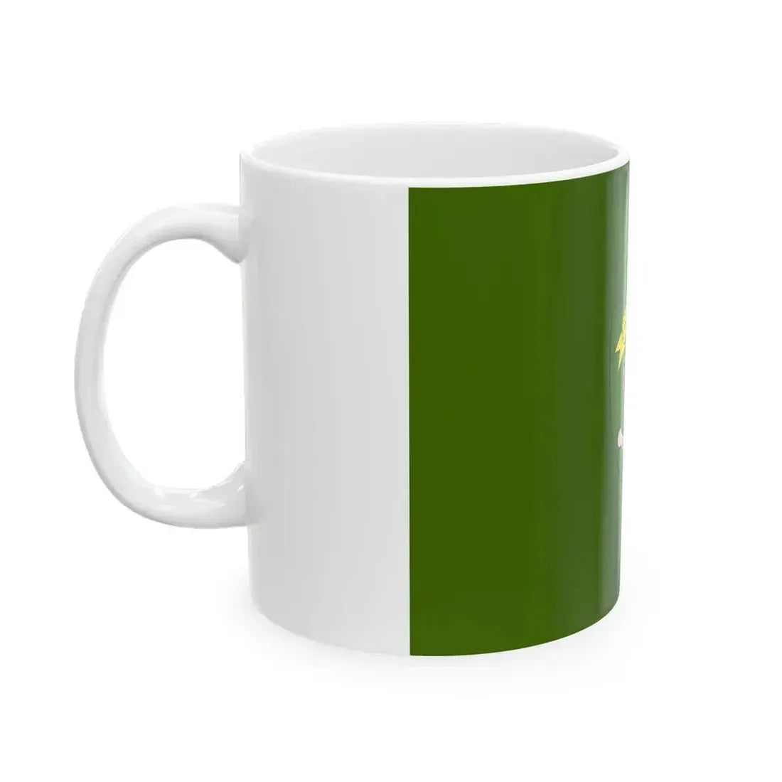 Flag of East Kalimantan Indonesia - White Coffee Mug - Go Mug Yourself