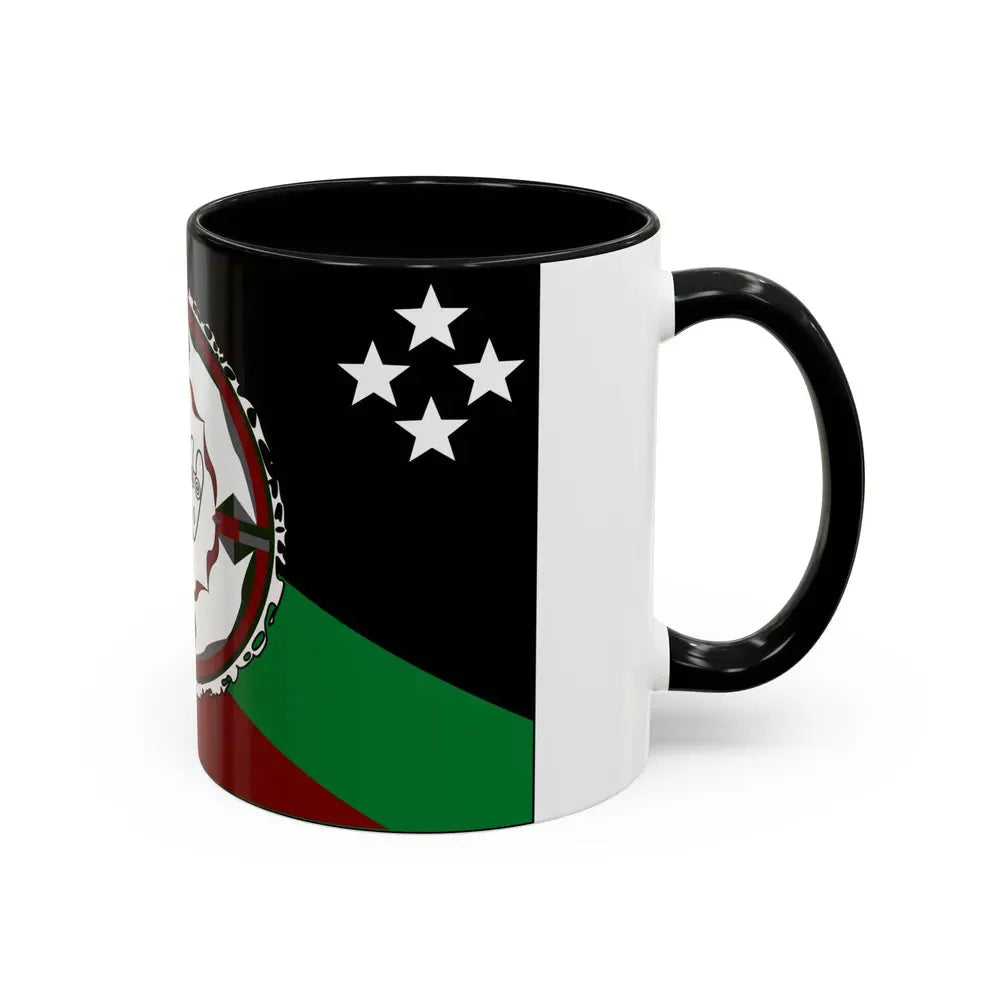 Flag of East New Britain Papa New Guinea - Accent Coffee Mug - Go Mug Yourself