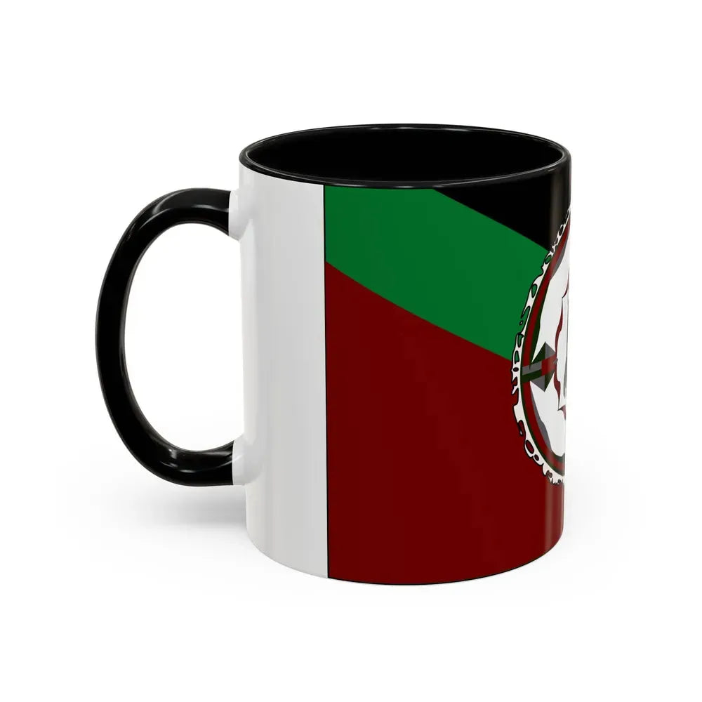 Flag of East New Britain Papa New Guinea - Accent Coffee Mug - Go Mug Yourself