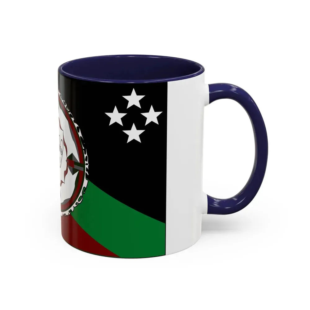 Flag of East New Britain Papa New Guinea - Accent Coffee Mug - Go Mug Yourself