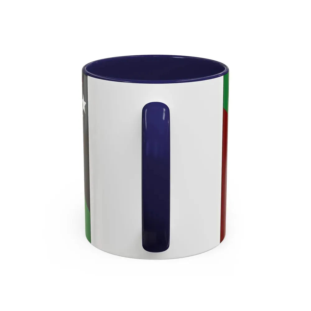 Flag of East New Britain Papa New Guinea - Accent Coffee Mug - Go Mug Yourself