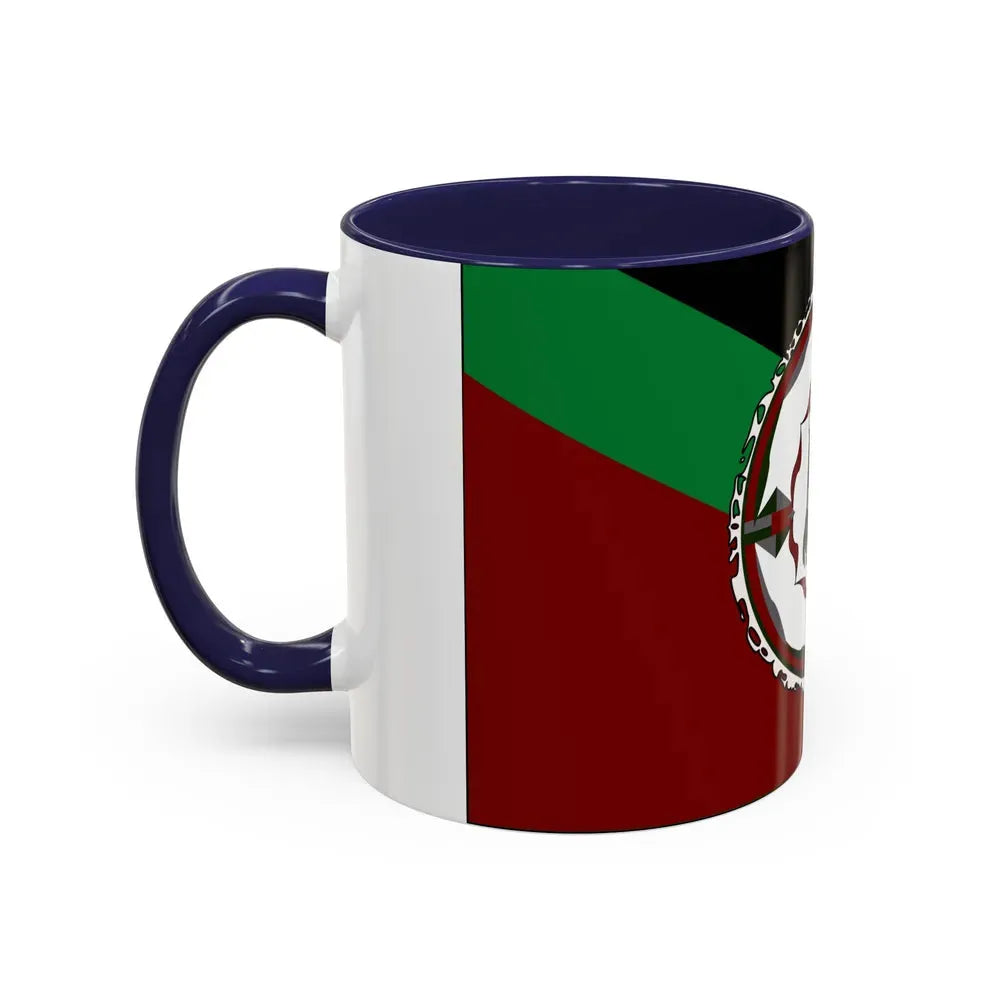 Flag of East New Britain Papa New Guinea - Accent Coffee Mug - Go Mug Yourself