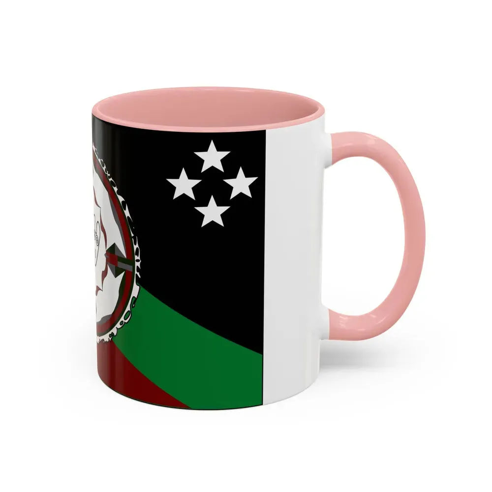 Flag of East New Britain Papa New Guinea - Accent Coffee Mug - Go Mug Yourself