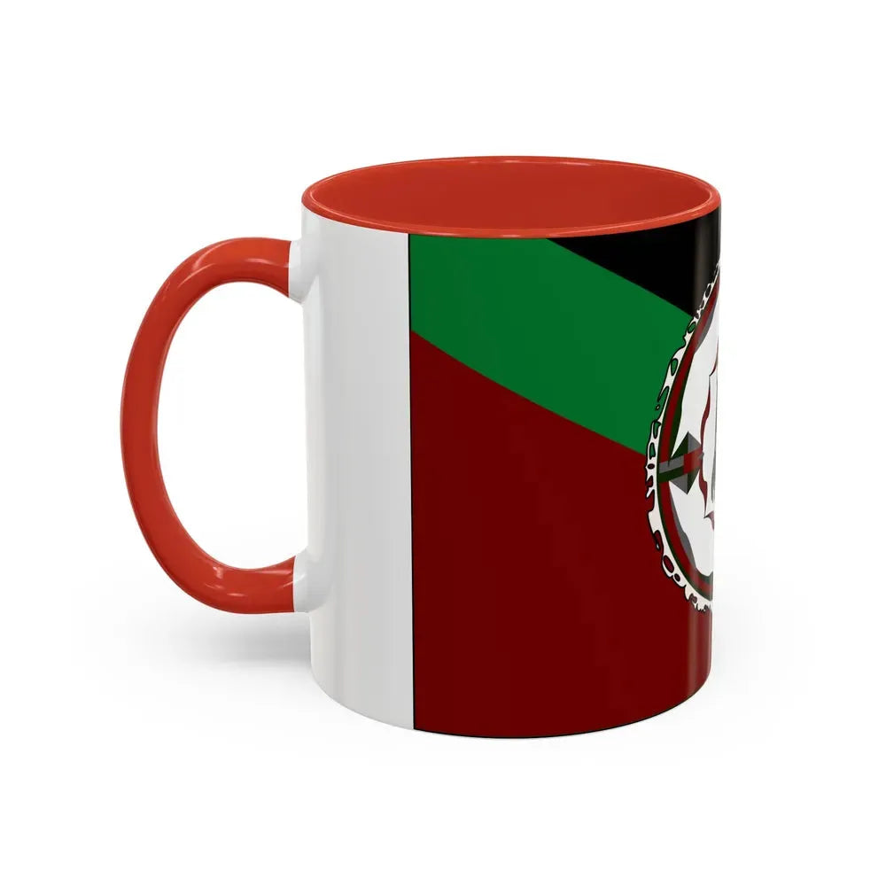 Flag of East New Britain Papa New Guinea - Accent Coffee Mug - Go Mug Yourself