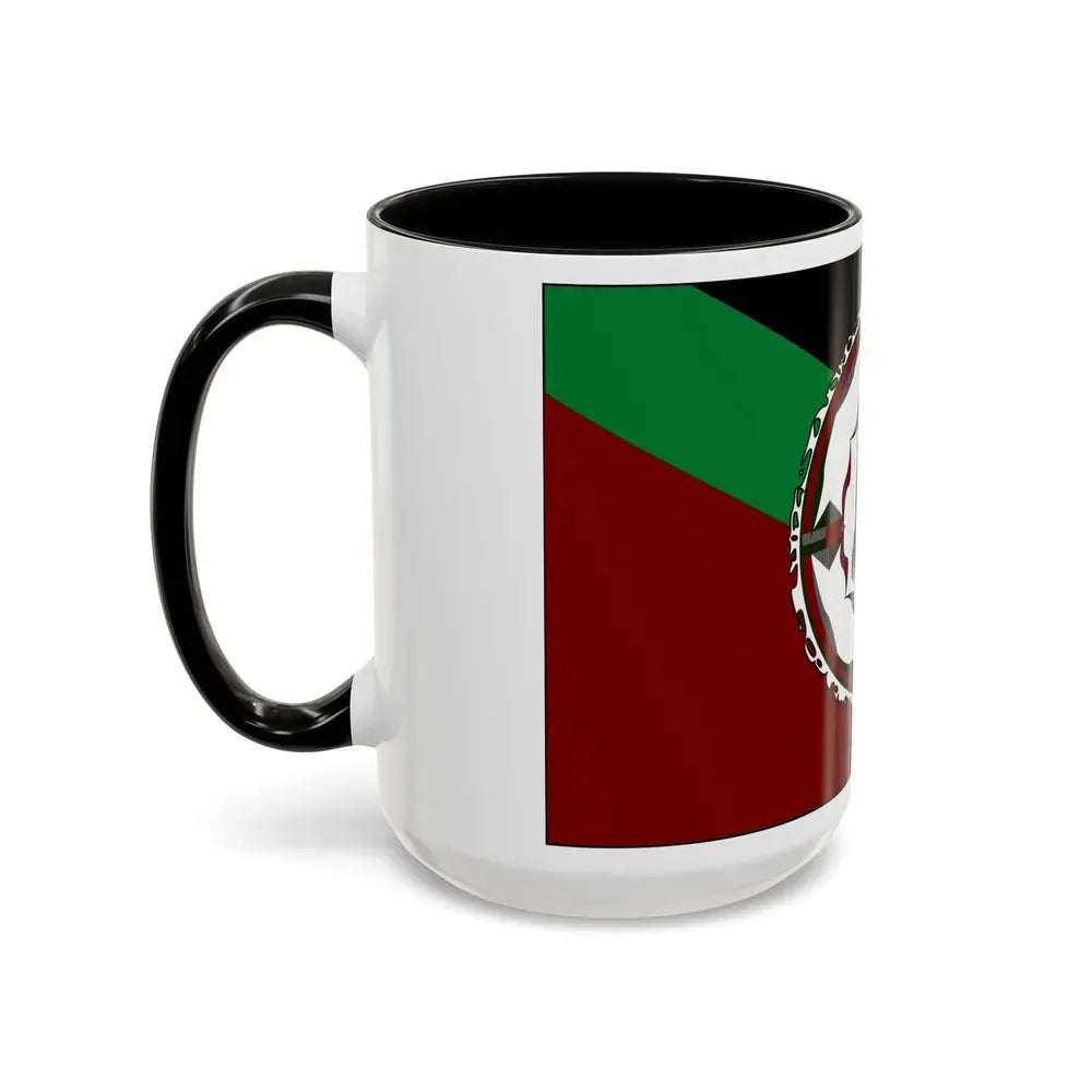 Flag of East New Britain Papa New Guinea - Accent Coffee Mug - Go Mug Yourself