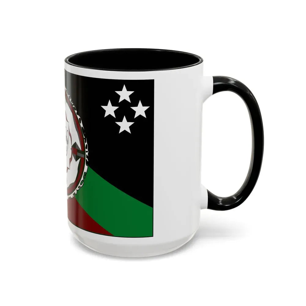 Flag of East New Britain Papa New Guinea - Accent Coffee Mug - Go Mug Yourself