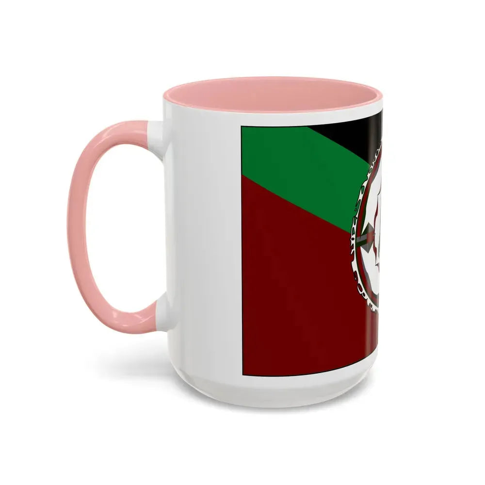 Flag of East New Britain Papa New Guinea - Accent Coffee Mug - Go Mug Yourself