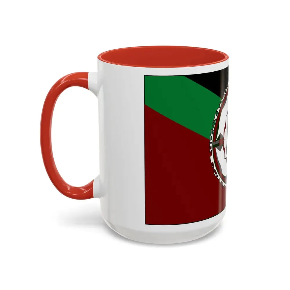 Flag of East New Britain Papa New Guinea - Accent Coffee Mug - Go Mug Yourself