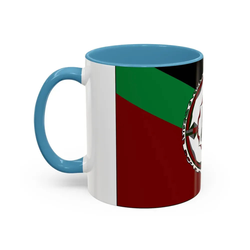 Flag of East New Britain Papa New Guinea - Accent Coffee Mug - Go Mug Yourself
