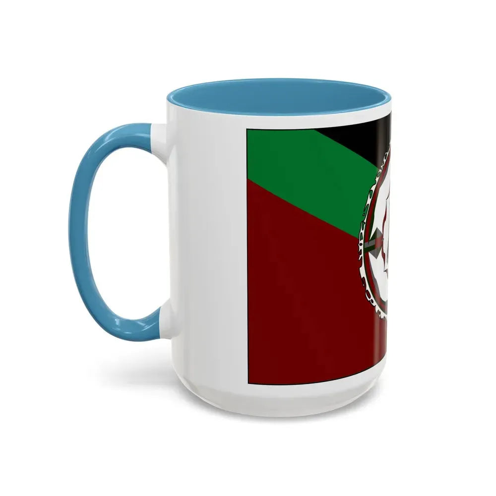 Flag of East New Britain Papa New Guinea - Accent Coffee Mug - Go Mug Yourself