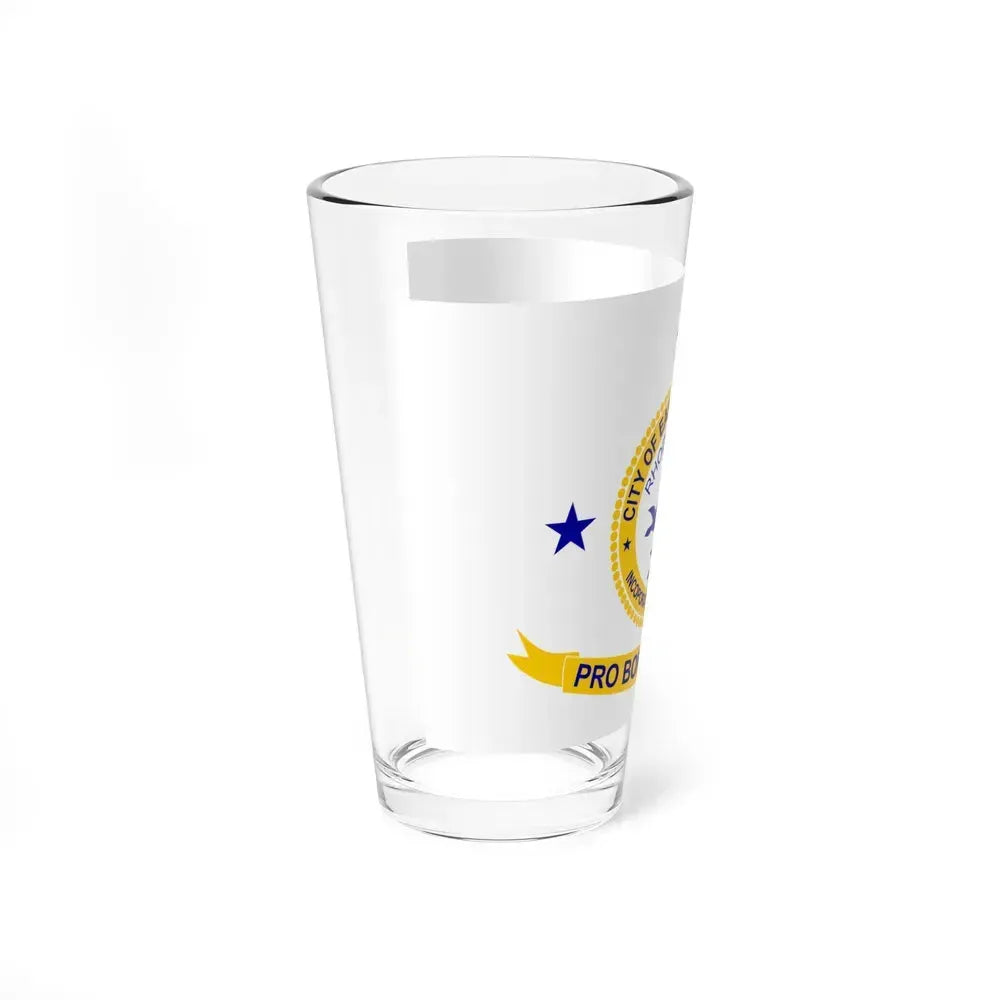 Flag of East Providence, Rhode Island - Pint Glass 16oz - Go Mug Yourself