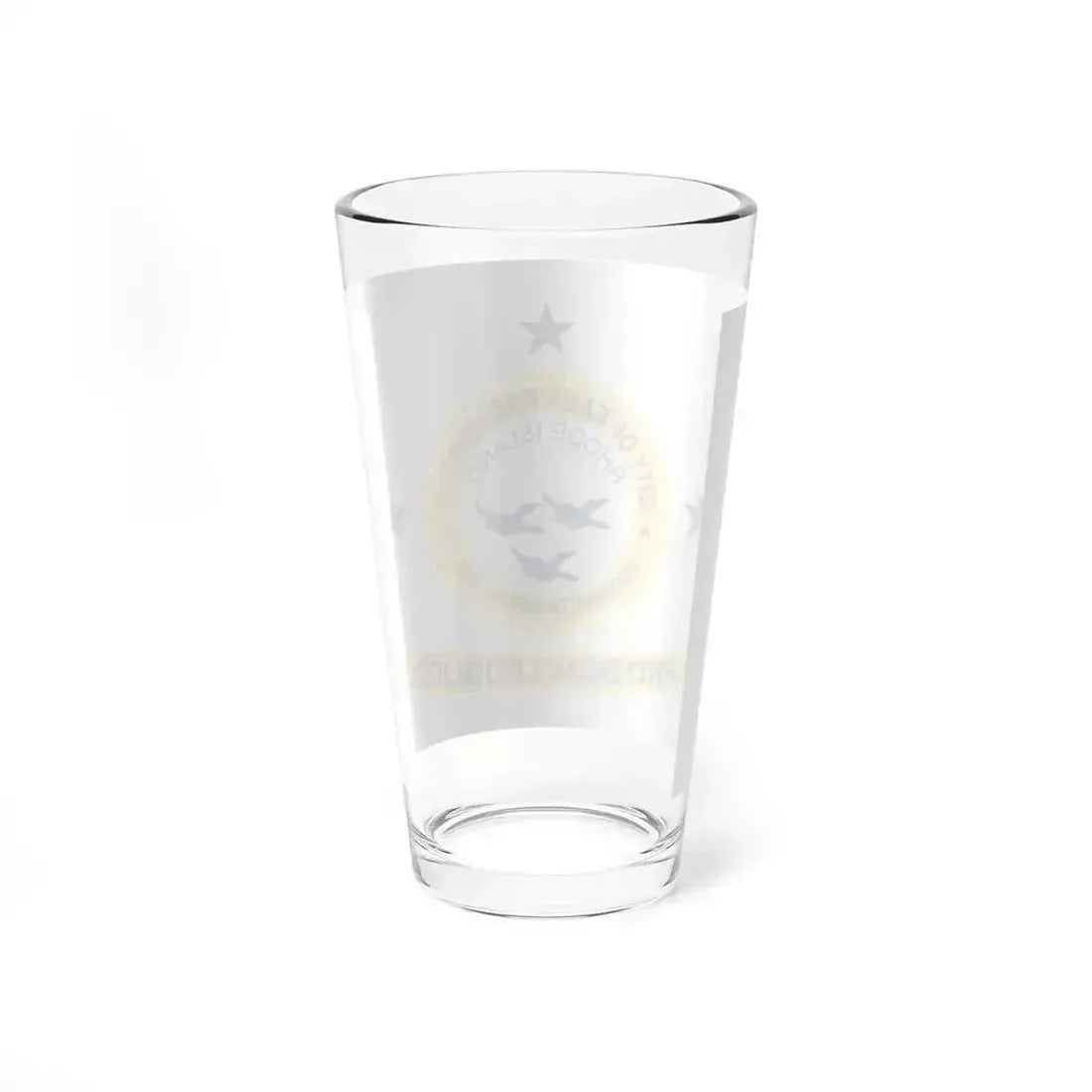 Flag of East Providence, Rhode Island - Pint Glass 16oz - Go Mug Yourself