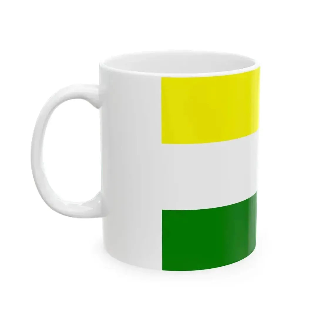 Flag of East Sumatra (Indonesia) White Coffee Mug - Go Mug Yourself