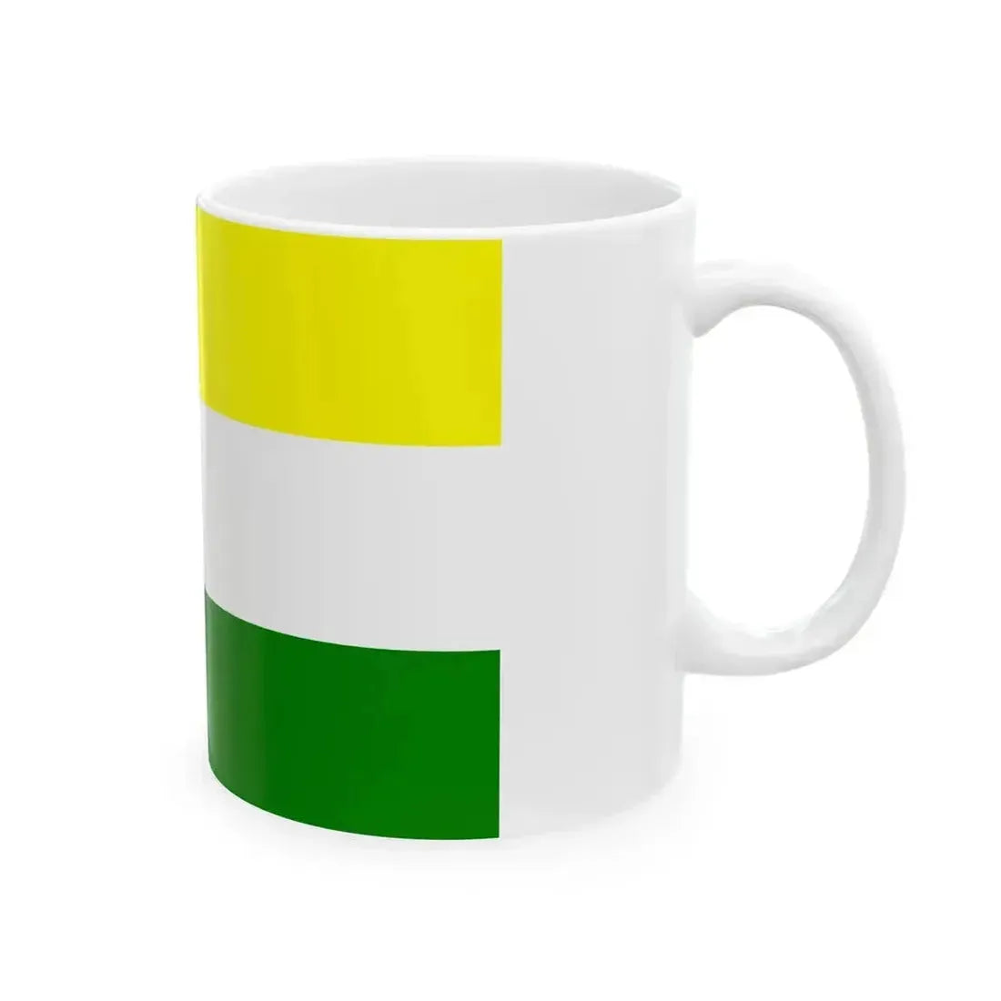 Flag of East Sumatra (Indonesia) White Coffee Mug - Go Mug Yourself