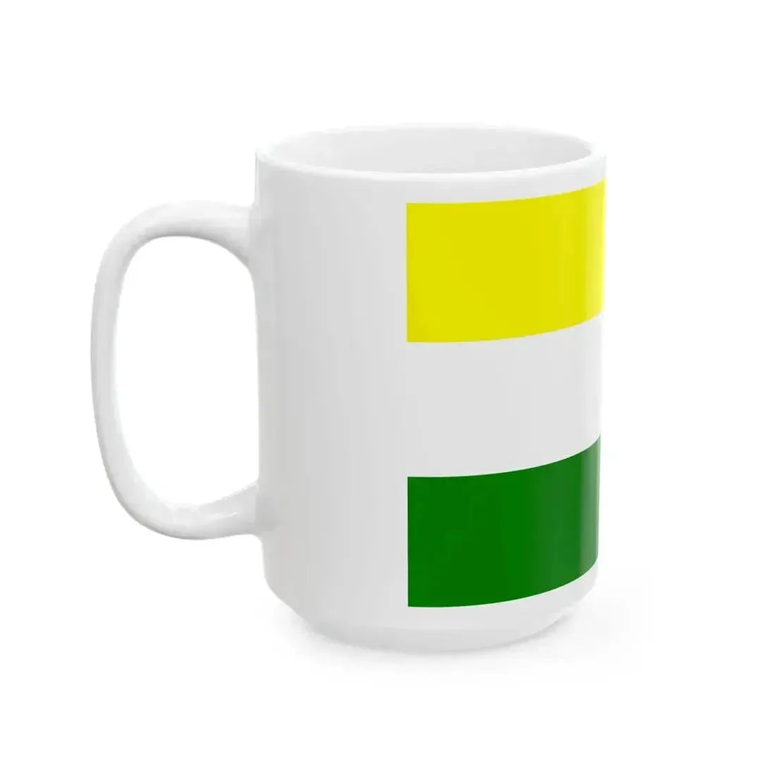 Flag of East Sumatra (Indonesia) White Coffee Mug - Go Mug Yourself