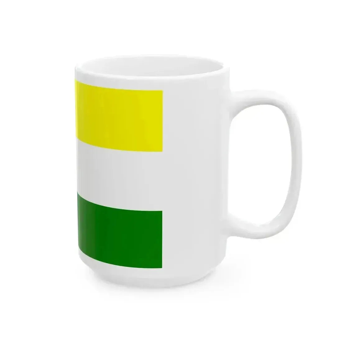 Flag of East Sumatra (Indonesia) White Coffee Mug - Go Mug Yourself