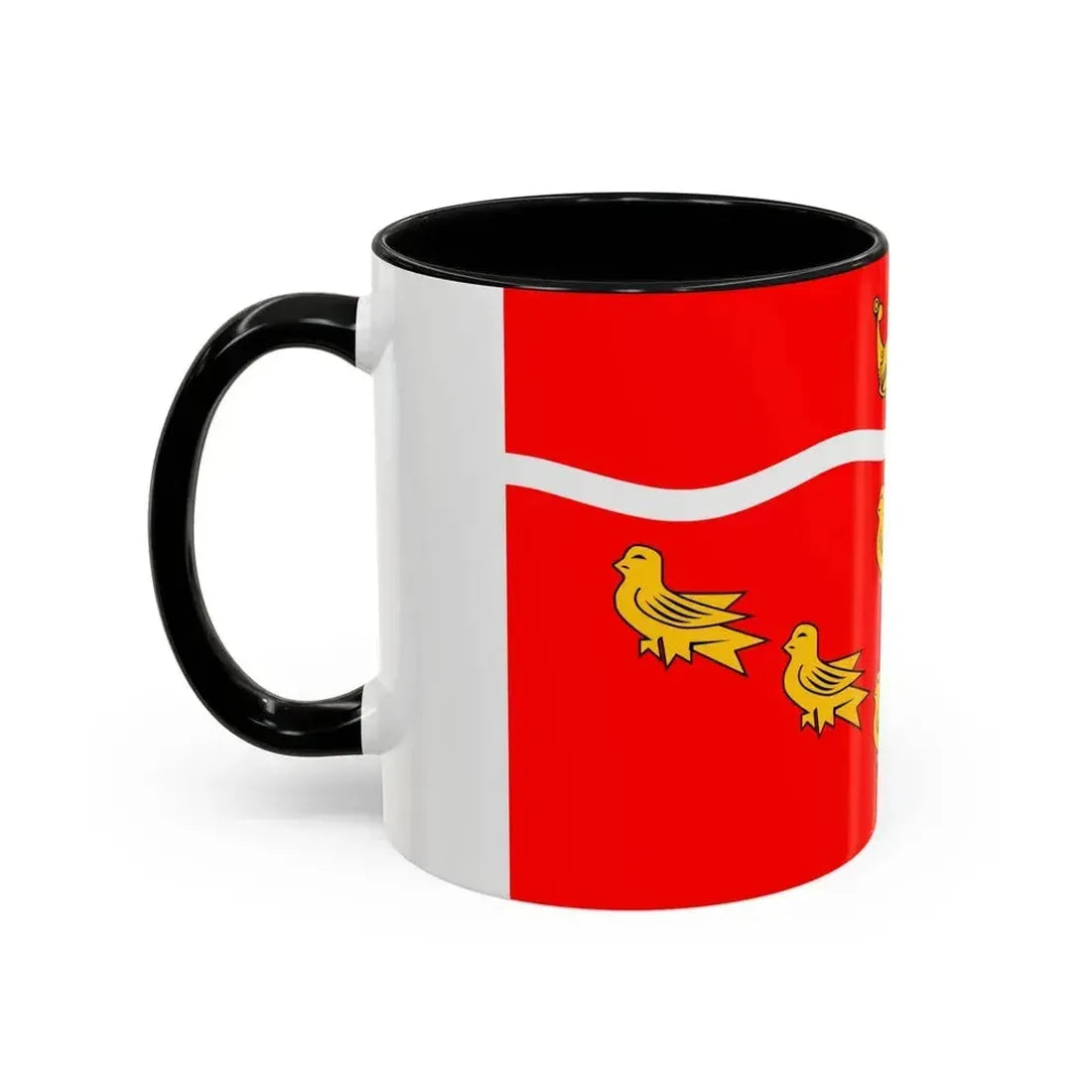 Flag of East Sussex UK - Accent Coffee Mug - Go Mug Yourself