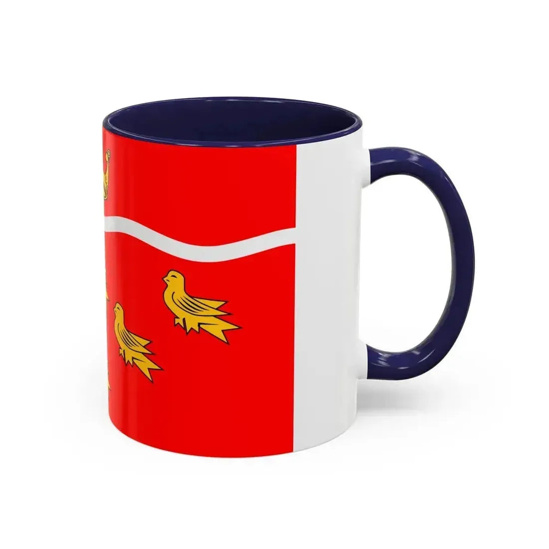 Flag of East Sussex UK - Accent Coffee Mug - Go Mug Yourself
